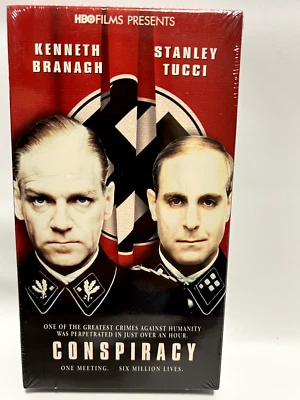 Conspiracy VHS 2002 HBO Kenneth Branagh Stanley Tucci  New Sealed Foto 1 de 4
