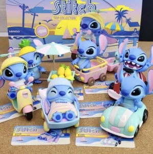 MINISO Disney Stitch Travel Around Series Caja Ciega Confirmada Figura Juguete Regalo - Imagen 1 de 11