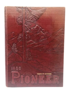 1955 ANDREW LEWIS HIGH SCHOOL YEARBOOK THE PIONEER SALEM  VA - Picture 1 of 12