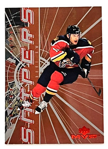 1998-99 UPPER DECK MVP SNIPERS PAVEL BURE INSERT HOCKEY CARD # S8 Canucks Rare