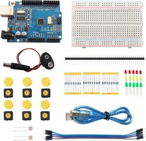 Ultimate Arduino Basic Starter Kit Uno R3 Elektronik Projekte Lernset Anfänger - Bild 1 von 7