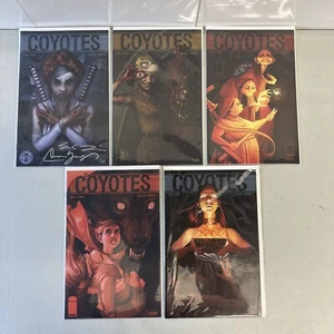 Image Comics: COYOTES #1-5, 2017 Sean Lewis Caitlin Yarsky - Signed Auto - Picture 1 of 4