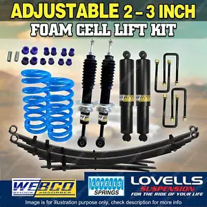 Adjustable 2 - 3 Inch Foam Cell Shock Lift Kit for Toyota Hilux Vigo KUN26 GGN25 - Picture 1 of 3