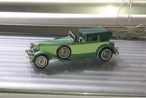 Matchbox "Models of Yesteryear" No. Y-4: 1930 Model Duesenberg grün Lesney ©1975 - Bild 1 von 5