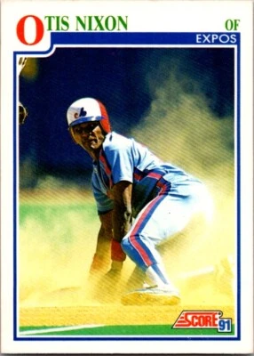 1991 Score #431 Otis Nixon - Image 1 of 2