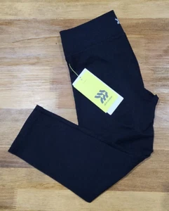 All In Motion Girls' Size XS (4/5) Black Core Crop Sports Performance Capri - Picture 1 of 4
