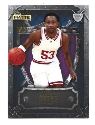 /5 2022 Wild Card Matte SP Exclusive Weekend Warrior WWN-20 Tamar Bates RC Card - Image 1 of 2