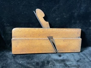 Vintage Holz Zierleiste Hobel Zimmermann Werkzeug ungewöhnliche Form #19 - Bild 1 von 6
