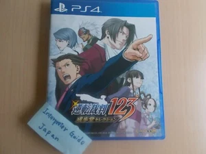Phoenix Wright Ace Attorney 123 PS4 Video Game PlayStation 4 Used W/Case - Picture 1 of 9