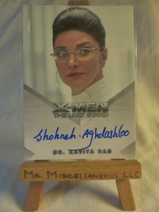 X3 X-Men III The Last Stand autograph card Shohreh Aghdashloo Dr Kavita Rao - Picture 1 of 3