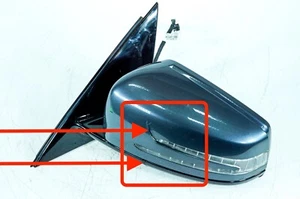 Espejo retrovisor exterior conductor izquierdo mercedes e350 w212 14-16 fabricante de equipos originales agrietado 5092 - Imagen 1 de 20