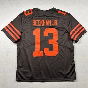 Nike Browns Jersey Mens XL Beckham Jr. Cleveland Football #13 Receiver On Field - Picture 1 of 10