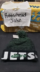 NWOT NFL NEW YORK JETS NEW ERA CAP HAT KNIT CUFFED BEANIE POM ADULT - Picture 1 of 3