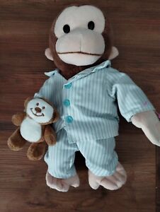 12" Curious George Pajamas Plush Stuffed Animal 