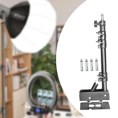 Wall Mount Boom Arm Bracket 180 Flexible Rotation Wall Stand Tripod Support - Image 1 of 4