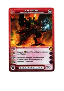 Chaotic Super Rare Underworld Khybon Magma Dam Overseer 4-Max E P W S - Bild 1 von 2