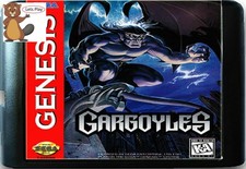 Gargoyles (1995) 16 Bit Game Card For Sega Genesis / Mega Drive System