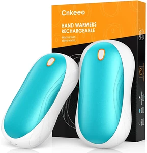 Hand Warmers, Rechargeable Hand Warmer 10Hrs Long Lasting, 3 Heat Levels Electri - Picture 1 of 12