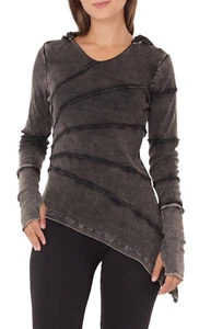 PUREWONDER Langarmshirt Kapuzenshirt Hoodie Longsleeve dr4 - Bild 1 von 29