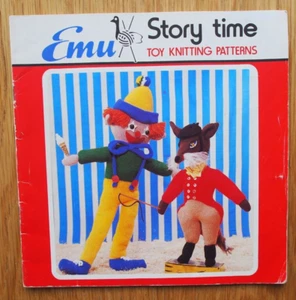 STORY TIME Toy Knitting Patterns by EMU Wools - Picture 1 of 4