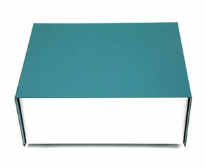 1pc Metal Case Cabinet Box A304-AL 21x17x9cm WxDxH Aluminum Panel Base Taiwan - Picture 1 of 8