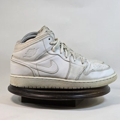 Nike Air Jordan 1 Mid Zapatos Juveniles Talla 6Y Baloncesto 554725-110 Foto 1 de 4
