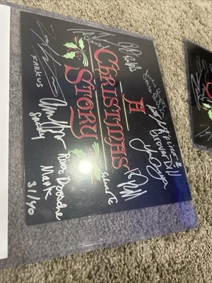 圣诞故事演员签名 8x10 限量编号 31/40 和 29/40 psa 可口可乐 — 第 1/4 张图片