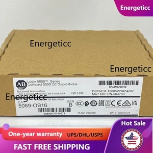 NEW Sealed Allen-Bradley 5069-OB16  Compact 5000 DC Output Module US Free Tax - Picture 1 of 3