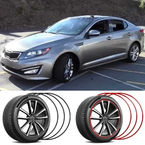For KIA Optima 18"/19"/20" Wheel Hub Rim Guard Strips Protector Edge Ring Trim - Picture 1 of 13