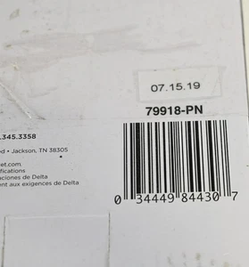 Delta 79918-PN, schwenkbarer 18 Zoll Handtuchhalter, poliertes Nickel - Bild 1 von 3
