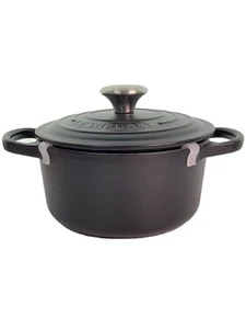 LE CREUSET POT SIZE: 16cm BLK Used - Imagen 1 de 5