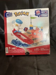 MEGA Pokemon Quaxly & Paras Sea Splash Bauspielzeug mit - Bild 1 von 2