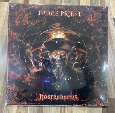 Judas Priest - Nostradamus (2024) 3LP Orange Coloured Vinyl - New & Sealed - Image 1 of 2