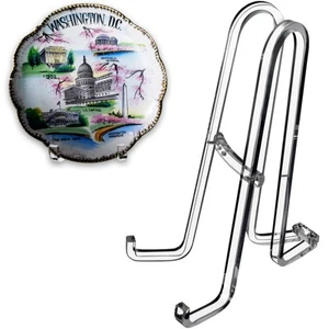 12 Inch Acrylic Plate Display Stand - Holder + Frame, Picture, Decorative Pla... - Bild 1 von 8