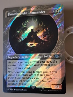 Faramir, Field Commander (Showcase Surge Foil) - MTG LTRH Uncommon Near Mint NM - Imagen 1 de 3