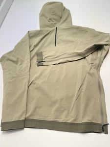 Lululemon Men’s Small Eurus Pullover Hoodie Jacket Side Zippers Running Green - Picture 1 of 12
