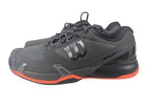 Wilson Tennis Shoes Rush Pro Black Mens 9.5 - Picture 1 of 5