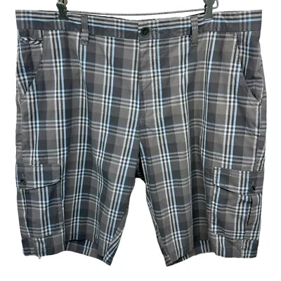 Pantalones Cortos Informales Carga AGE OF WISISISY Para Hombres Gris A Cuadros Calce Regular Para Hombre 42 Nuevos con Etiquetas Foto 1 de 4