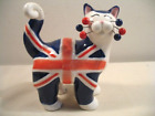 Amy Lacombe Cat Union Jack Great Britain British Flag, 2005