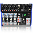 CSD-6 6 Channel Compact Podcast Streamer Mixer BlueTooth 16 Program DSP Effects