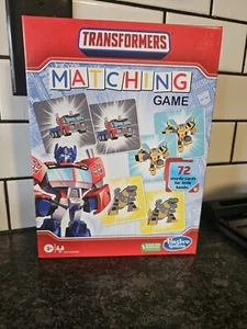 Hasbro Gaming Transformers Matching Game for Kids Ages 3 and Up - Picture 1 of 3