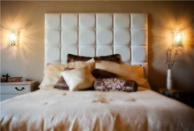 Cambridge Wall Fitted Headboard. All Sizes & Colours Esupasaver Huge Sale