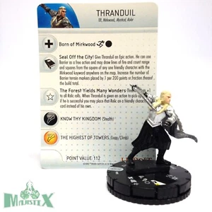 Heroclix El Hobbit: La Batalla de los Cinco Ejércitos conjunto Thranduil #010 figura con tarjeta! - Imagen 1 de 1