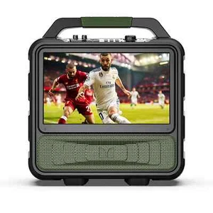 Monster Vmay Portable Bluetooth speaker with 15.6” integrated LCD TV 60W Audio - Picture 1 of 10