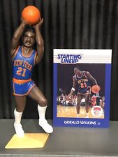1988 Gerald Wilkins Starting Lineup New York Knicks figure Card toy Tennessee NY