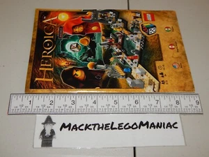 Lego 3859 Heroica Caverns of Nathuz Game Rules Book Only 2011 - Picture 1 of 4