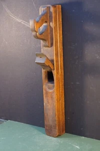 ANTICA GRANDE PIALLA LEGNO DA FALEGNAME- COLLEZIONE- ARTI E MESTIERI - Foto 1 di 14