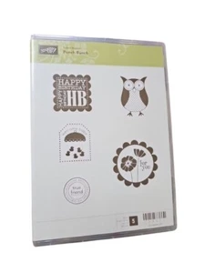 Stampin Up! Punch Bunch Rubber Stamp Set 5 - Picture 1 of 5