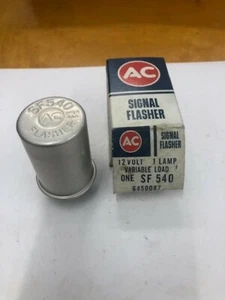 AC DELCO SF540 HAZARD AND TURN SIGNAL FLASHER-GM# 6450087 - Picture 1 of 1