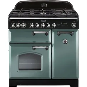 Rangemaster CDL90DFFMG/C Classic Deluxe 90cm Dual Fuel Range Cooker 5 Burners - Picture 1 of 10